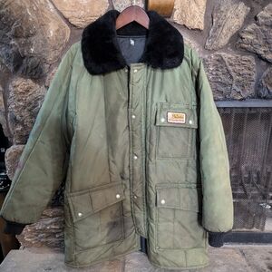 Rare Original Vintage 70s Walls Blizzard-Pruf Long Length Arctic Parka Coat XL